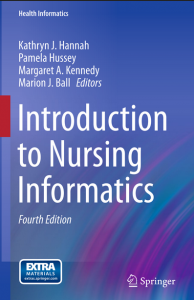 Book Cover: Introduction to Nursing Informatics Fourth Edition