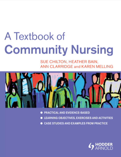 Book Cover: A Textbook of Community Nursin