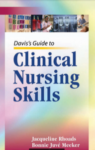 Book Cover: Davis’s Guide to  Clinical Nursing Skills