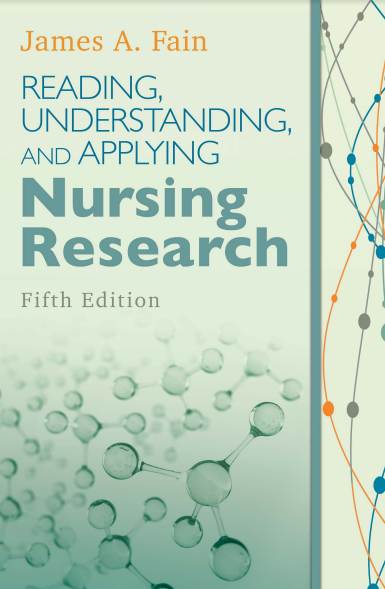 Book Cover: READING, UNDERSTANDING, AND APPLYING Nursing Research