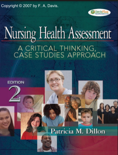 Book Cover: Nursing Health Assessment  A CRITICAL THINKING, CASE STUDIES APPROACH