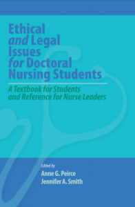 Book Cover: ETHICAL AND LEGAL ISSUES FOR DOCTORAL NURSING STUDENTS