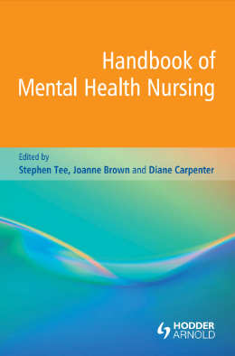Book Cover: Handbook of Mental Health Nursing