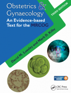 Book Cover: OBSTETRICS & GYNAECOLOGY: AN EVIDENCE-BASED TEXT FOR MRCOG,  THIRD EDITION