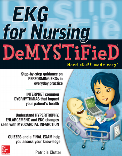 Book Cover: EKG for nursing Demystified
