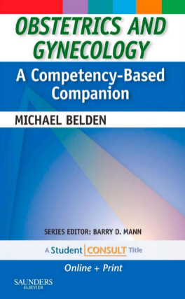 Book Cover: OBSTETRICS AND GYNECOLOGY: A Competency-Based Companion