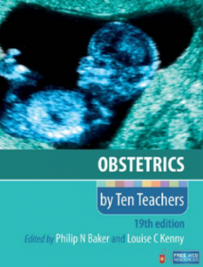 Book Cover: OBSTETRICS  by Ten Teachers