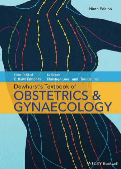 Book Cover: Dewhurst’s Textbook of Obstetrics & Gynaecology