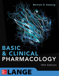 Book Cover: Basic & Clinical  Pharmacology 14th Edition