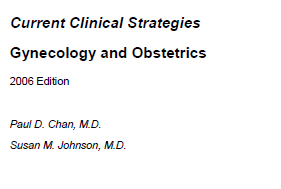 Book Cover: Current Clinical Strategies Gynecology and Obstetrics