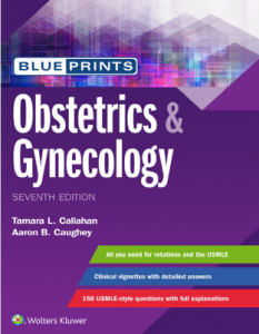 Book Cover: Obstetrics & Gynecology "Seventh Edition"