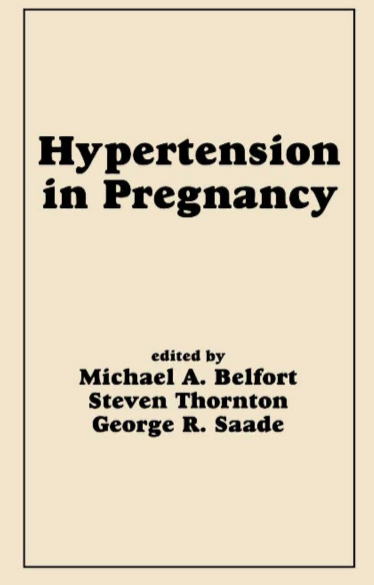 Book Cover: Hypertension in Pregnancy