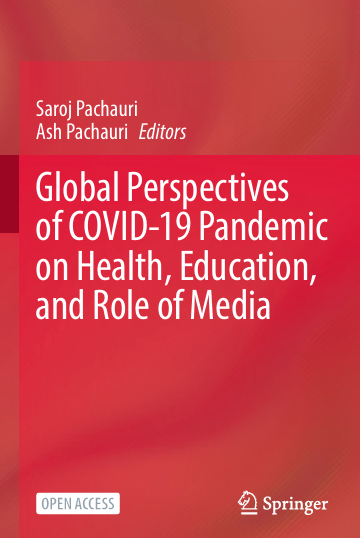 Book Cover: Global Perspectives of COVID-19 Pandemic on Health, Education, and Role of Media