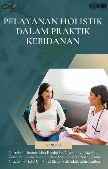 Book Cover: PELAYANAN HOLISTIK DALAM PRAKTIK KEBIDANAN