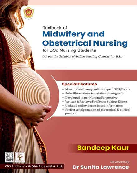 Book Cover: Textbook of Midwifery and Obstetrical Nursing