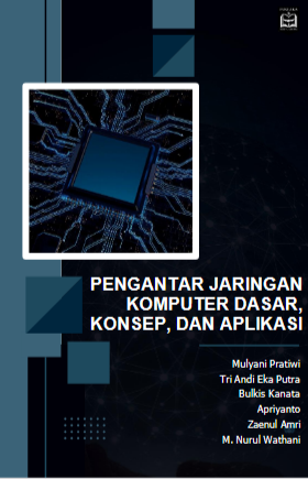 Book Cover: PENGANTAR JARINGAN KOMPUTER DASAR, KONSEP, DAN APLIKASI