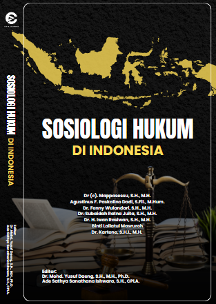 Book Cover: SOSIOLOGI HUKUM DI INDONESIA