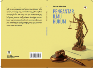 Book Cover: PENGANTAR ILMU HUKUM