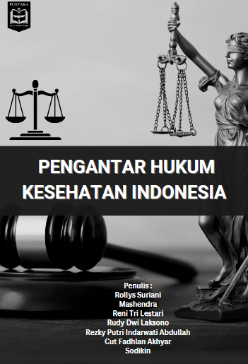 Book Cover: PENGANTAR HUKUM KESEHATAN INDONESIA