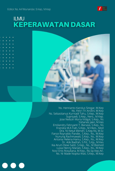 Book Cover: BOOK CHAPTER ILMU KEPERAWATAN DASAR