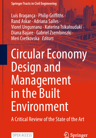 Book Cover: Circular Economy  Design and Management in the Built  Environment A Critical Review of the State of the Art