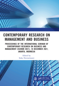 Book Cover: Contemporary Research on  Management and Business