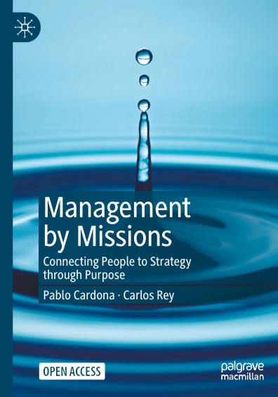 Book Cover: Management  by Missions Connecting People to Strategy through Purpose
