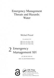 Book Cover: Emergency Management Threats and Hazards: Water