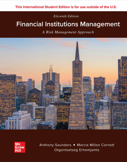 Book Cover: Financial Institutions Management A Risk Management Approach