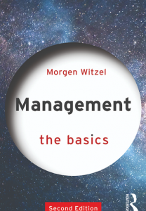 Book Cover: MANAGEMENT THE BASICS