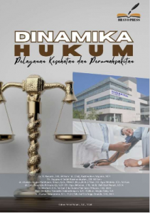 Book Cover: DINAMIKA HUKUM PELAYANAN KESEHATAN DAN PERUMAHSAKITAN