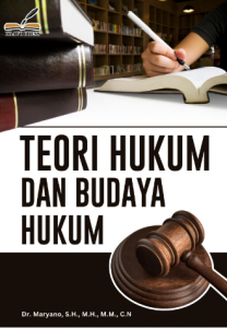 Book Cover: TEORI HUKUM DAN BUDAYA HUKUM