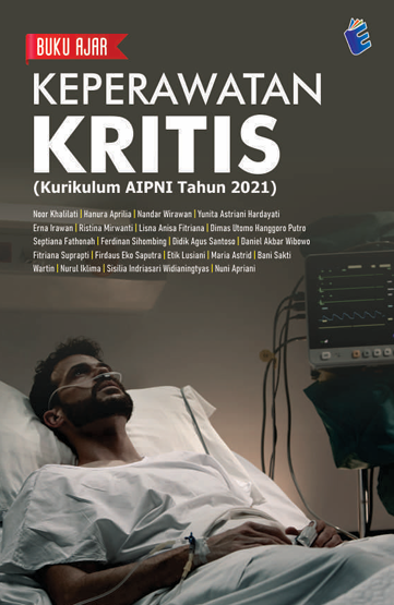 Book Cover: BUKU AJAR KEPERAWATAN KRITIS  (KURIKULUM AIPNI TAHUN 2021)
