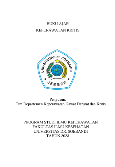 Book Cover: BUKU AJAR KEPERAWATAN KRITIS